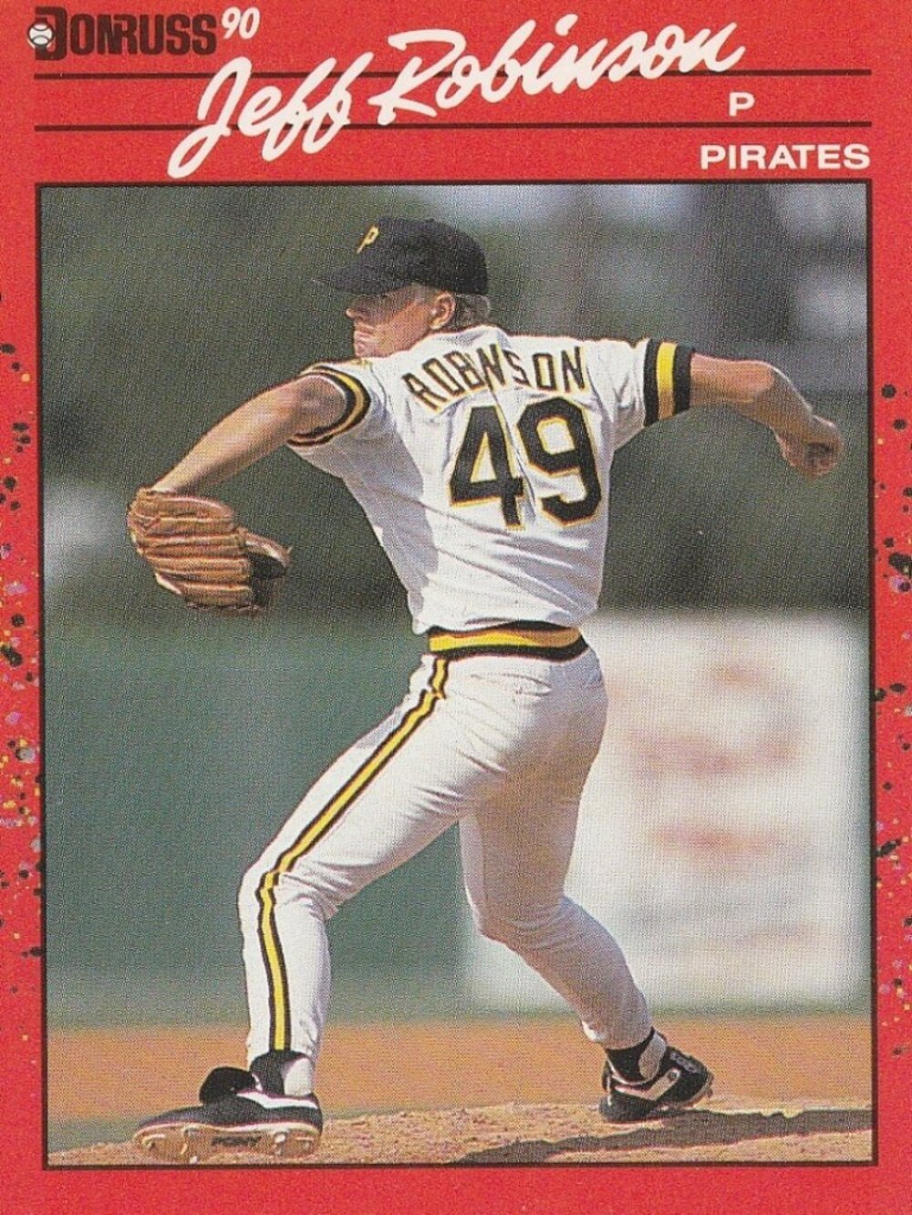 Jeff Robinson - Donruss 90 Baseball Card
